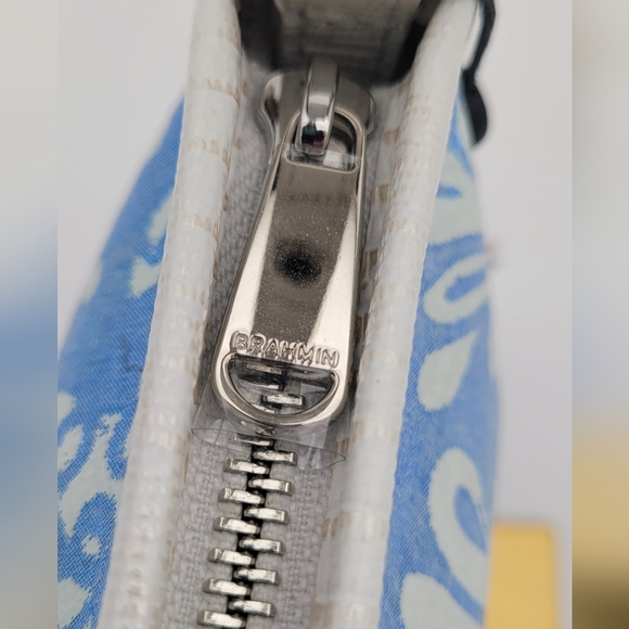 Brahmin Blue Lucent with Leather Shoulder Strap - Picture 7 of 12